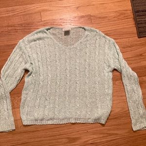 Womens mint green sweater like new